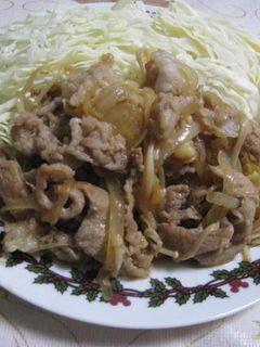 ボリューム満点!豚の生姜焼き✩-レシピのメイン写真