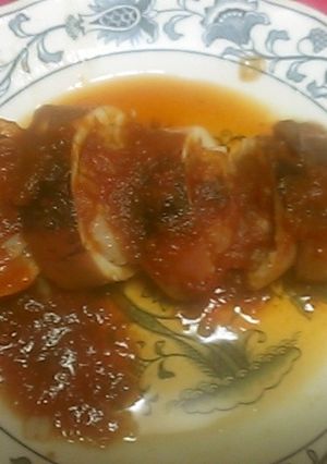 トマトいか飯-レシピのメイン写真