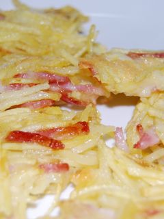 ベーコンチーズポテトのお焼き-レシピのメイン写真
