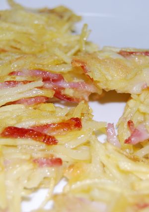 ベーコンチーズポテトのお焼き-レシピのメイン写真