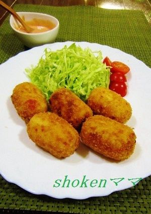 クリームチーズde簡単クリームコロッケ♪-レシピのメイン写真
