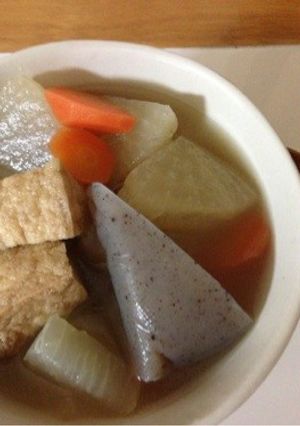 大根と厚揚げの煮物-レシピのメイン写真