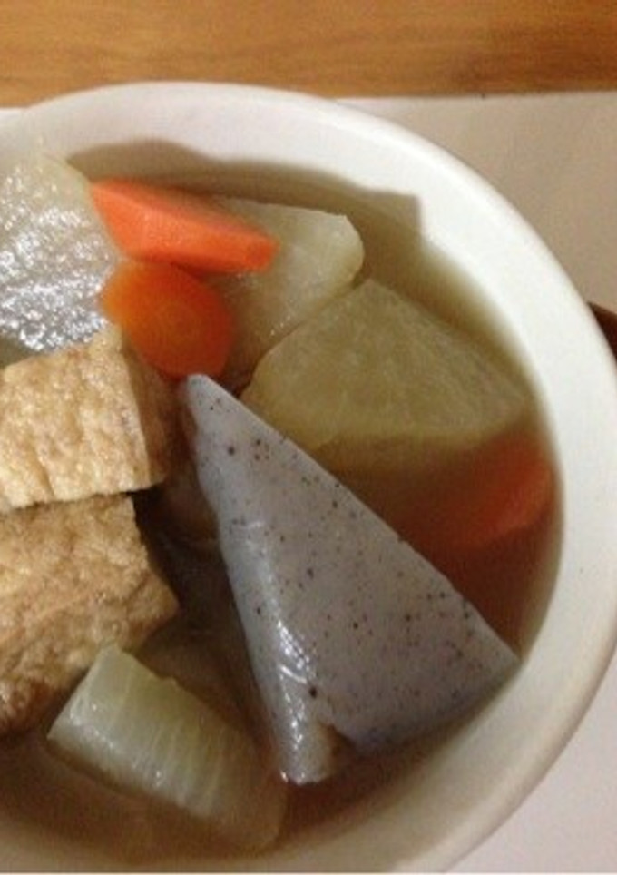 大根と厚揚げの煮物-レシピのメイン写真