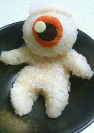 ＊キャラご飯、キャラ弁に！目玉の親父＊-レシピのメイン写真