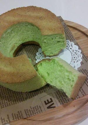 ホウレン草シフォン-レシピのメイン写真