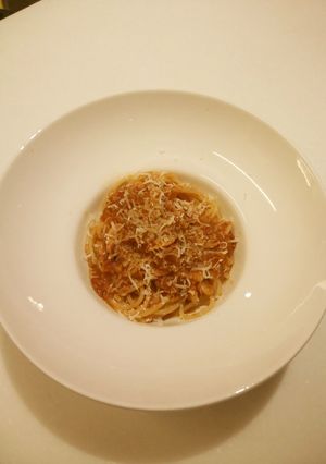 桜えびのピリ辛トマトパスタ-レシピのメイン写真