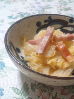 簡単☆ベーコンと白菜の煮物-レシピのメイン写真
