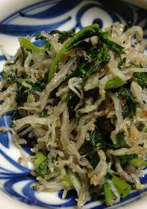 大根葉とちりめん炒め-レシピのメイン写真