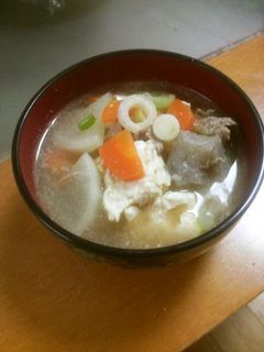 栄養満点★ごま豚汁-レシピのメイン写真