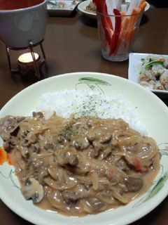 やみつきビーフストロガノフ-レシピのメイン写真