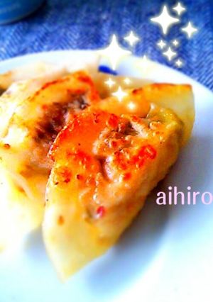 ☆残りおからポテサラ＋高菜で！焼き餃子☆-レシピのメイン写真