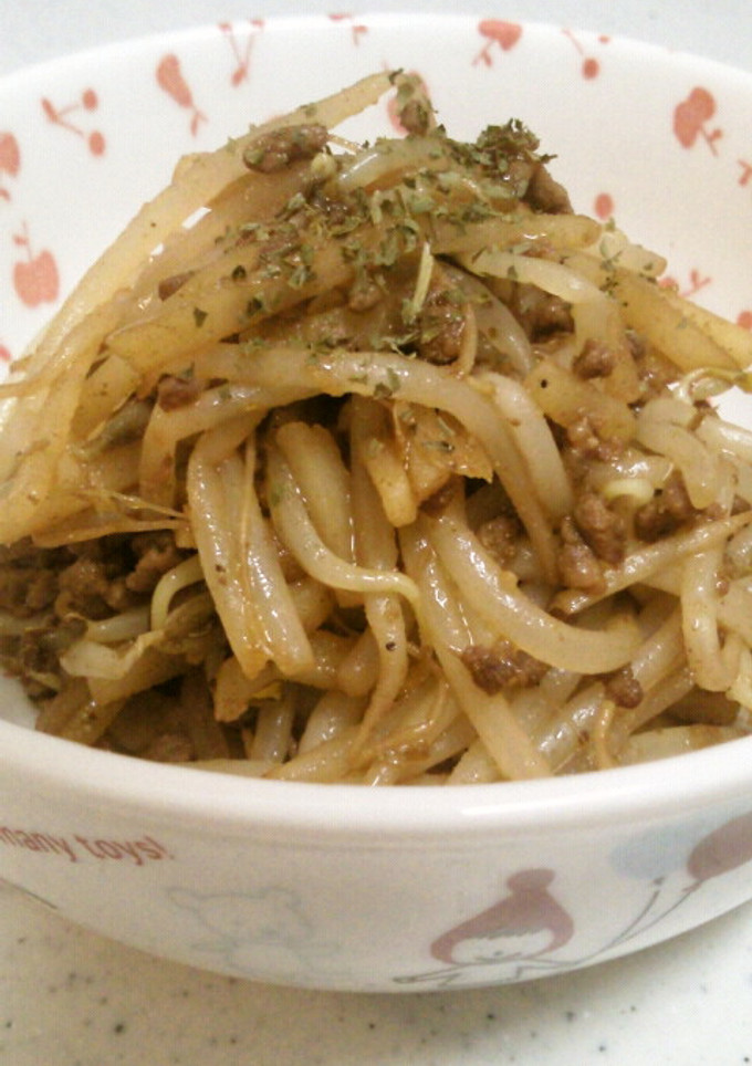 もやしとひき肉のカレー炒め☆-レシピのメイン写真