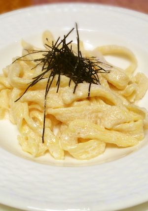 超簡単たらこクリームパスタ-レシピのメイン写真
