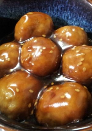 冷凍肉団子の白ごま照り焼きソース-レシピのメイン写真
