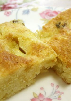 リンゴとレーズンの簡単ケーキ-レシピのメイン写真