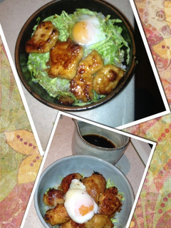 節約!簡単!しっとり!鶏胸肉の照り玉丼-レシピのメイン写真