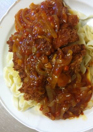トマトミルフィーユカツフェットチーネ-レシピのメイン写真