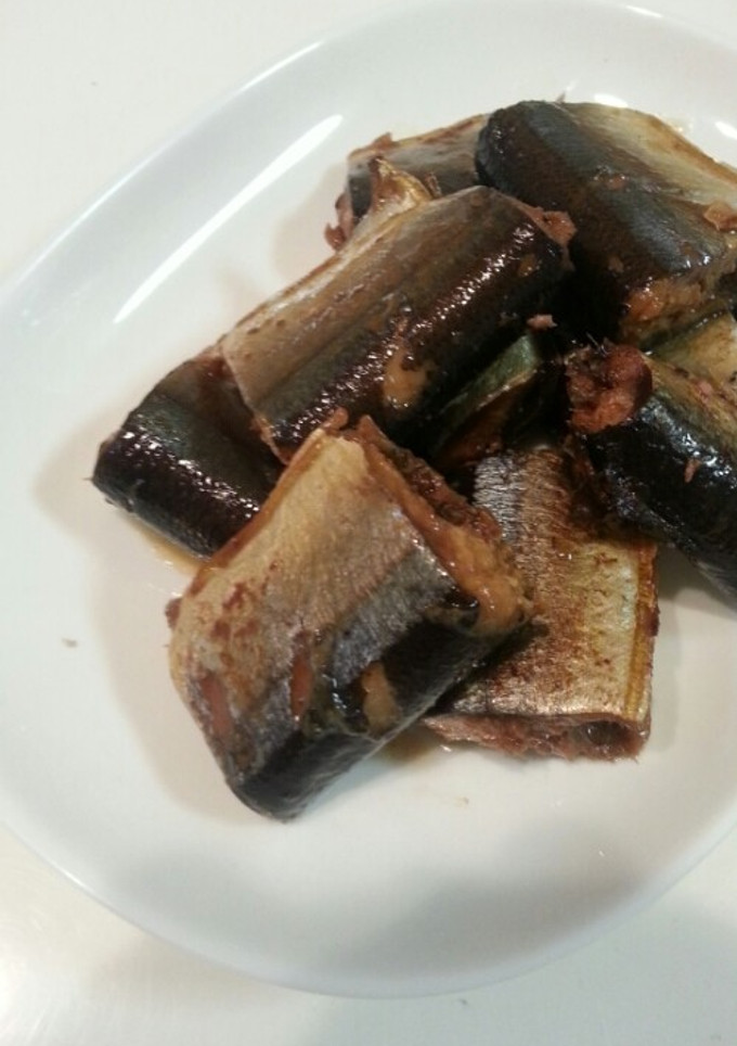 骨まで食べられる！さんまのブツ切り煮♪-レシピのメイン写真