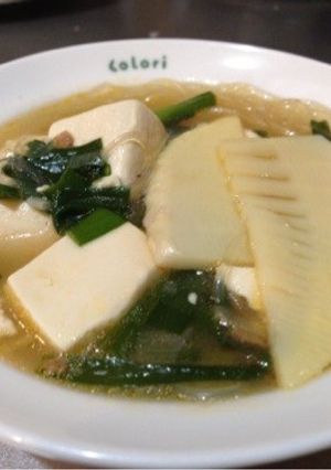 リメイク！麻婆豆腐でスープ-レシピのメイン写真