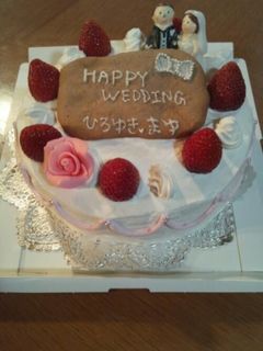 苺のショートケーキ in ウェディング-レシピのメイン写真