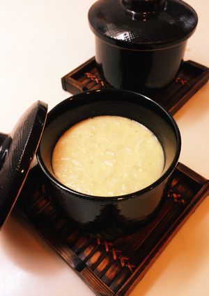 鶏挽肉とえのきだけの茶碗蒸し-レシピのメイン写真