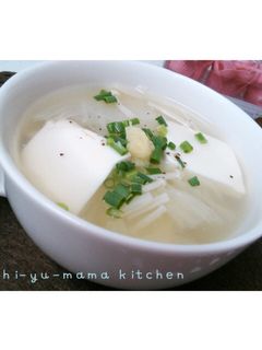 白菜の温まる♡スープ♡-レシピのメイン写真