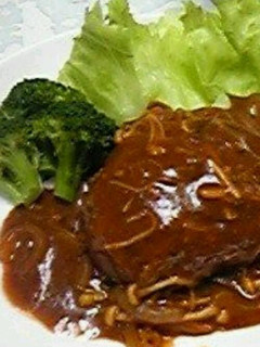 煮込みハンバーグ-レシピのメイン写真
