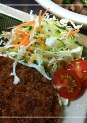 添える野菜★千切りキャベツするなら★-レシピのメイン写真