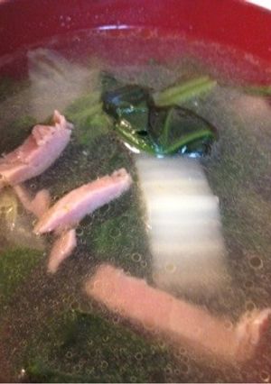 余った生ハムで☆金華ハム風スープ-レシピのメイン写真