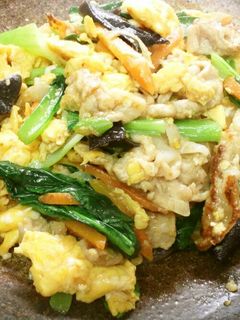 豚肉といろいろ野菜のふんわり卵炒め-レシピのメイン写真