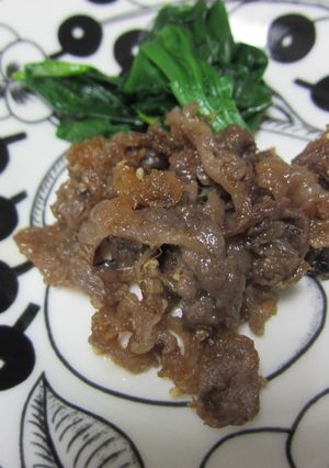 赤ワインで牛肉のしぐれ煮-レシピのメイン写真