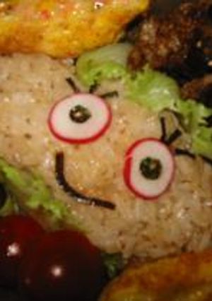 【弁当】 みょうがご飯と砂肝からあげ弁当-レシピのメイン写真