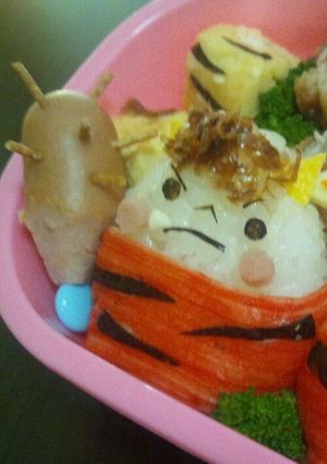 ＊キャラ弁に！簡単！鬼の金棒＊-レシピのメイン写真