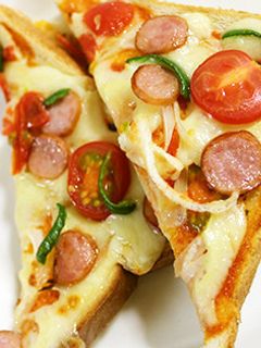 ピザ・トースト-レシピのメイン写真