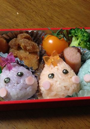 ほっぺちゃん♡（キャラ弁）-レシピのメイン写真