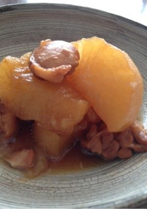 炊飯器で お味がしみしみ 鶏 大根-レシピのメイン写真