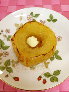 簡単なのに本格的!焼きリンゴ-レシピのメイン写真