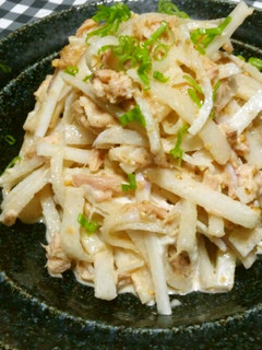 醤油麹でごまたっぷり大根サラダ-レシピのメイン写真