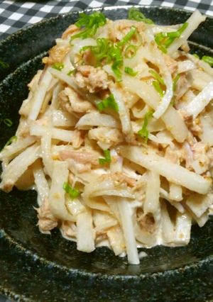醤油麹でごまたっぷり大根サラダ-レシピのメイン写真