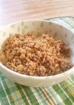 簡単鶏そぼろ(冷凍可能)-レシピのメイン写真