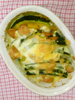 かぼちゃのグラタン風。チーズ焼き-レシピのメイン写真