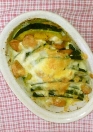 かぼちゃのグラタン風。チーズ焼き-レシピのメイン写真