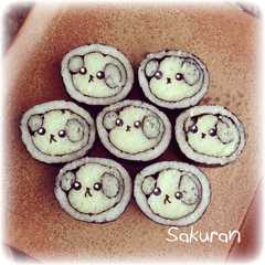 รูปของ 節分！巻き寿司！豆しば巻き～♪