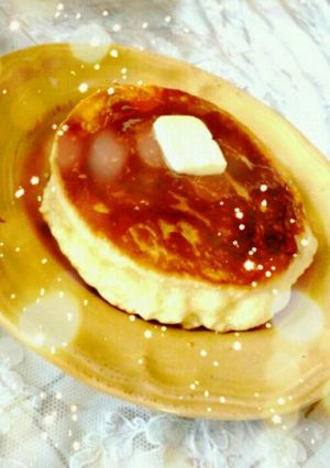 ふかふか＊甘い香りのホットケーキ-レシピのメイン写真