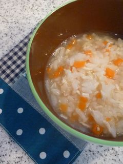 離乳食☆鶏ささみの雑炊♪-レシピのメイン写真