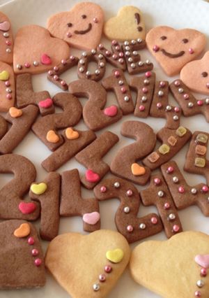バレンタイン♡型抜きクッキー-レシピのメイン写真