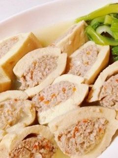 高野豆腐の肉詰め煮-レシピのメイン写真