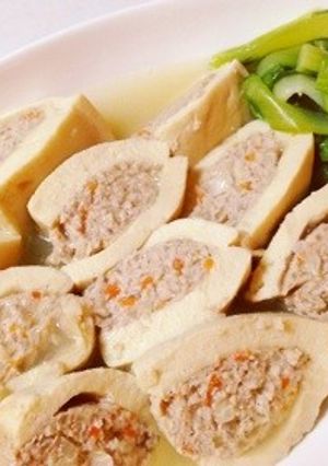 高野豆腐の肉詰め煮-レシピのメイン写真