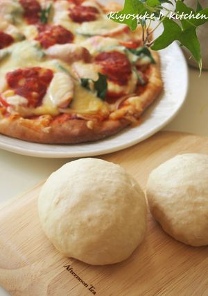 豆乳deふんわり~ピザ生地♬-レシピのメイン写真