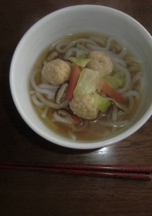 ヘルシーうどん-レシピのメイン写真